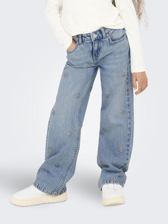 Produktbild Only KOGJUICY Hohe Taille Weiter Beinschnitt Jeans Jeans mit weitem Bein (164)