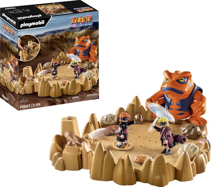 Actual product image Playmobil 70667 Naruto vs. Pain (70667, Playmobil Naruto)