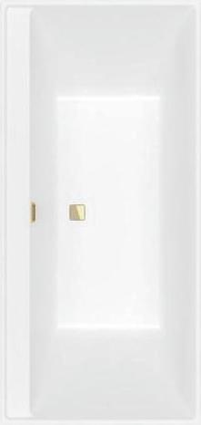 Actual product image Villeroy & Boch V&B Fitted bath COLLARO 1900x900 m Ab u Überlgrt. go stone white (190 cm, 90 cm)