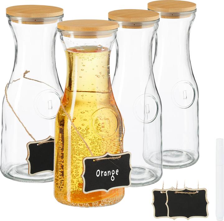 Actual product image Relaxdays Water carafe set (1 l)