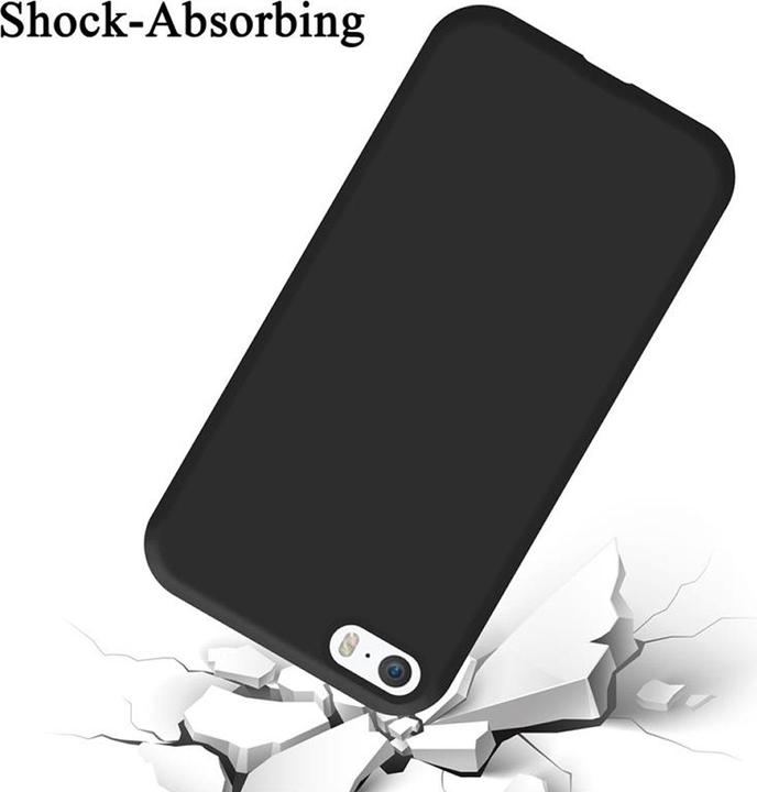 Actual product image Cadorabo TPU Liquid Silicone Case Cover (Apple iPhone 5)