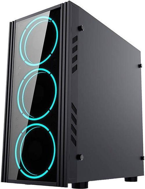 Immagine prodotto Aigo Custodia per computer Black Technology Mini Micro-ATX (nero) (mATX)