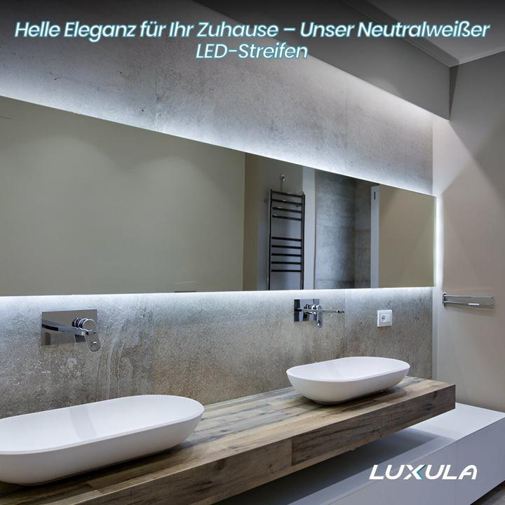 Actual product image Luxula LED strip (Neutral White, 500 cm, Indoor)