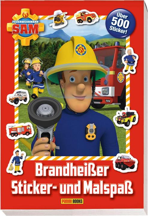 Panini Fireman Sam: Hot sticker and painting fun