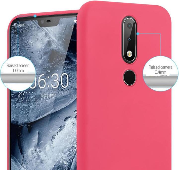 Productafbeelding Cadorabo TPU Candy Cover (Nokia 6.1 Plus)