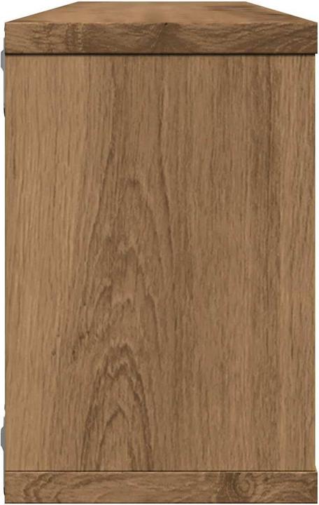 Immagine prodotto VidaXL Wandregal Hängeregal Regalwürfel Cube Lounge CD Regal 4Stk. Artisan-Eiche (60 x 15 x 23 cm)