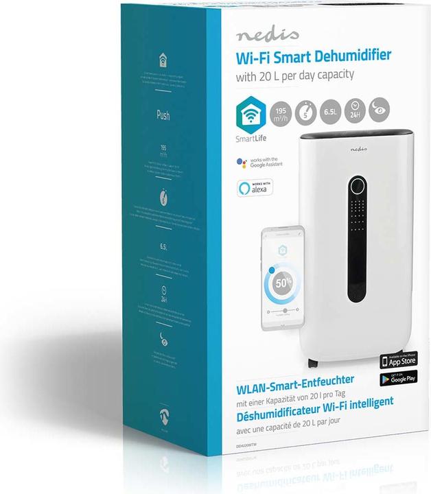 Actual product image Nedis SmartLife (62 m², 20 l/24h)