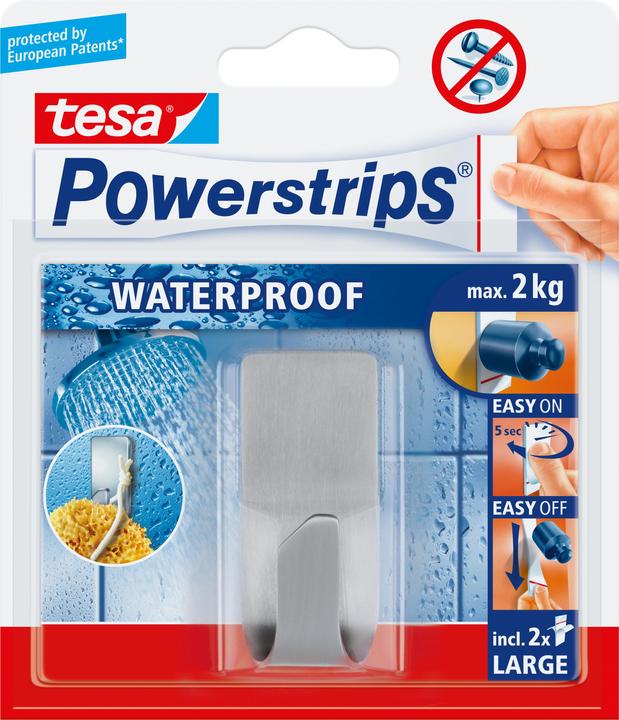tesa Gancio impermeabile Powerstrips ZOOM