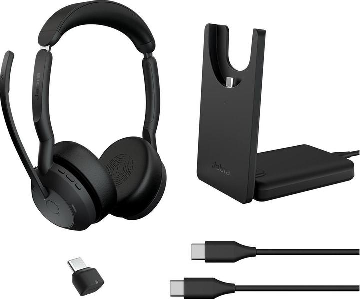 Actual product image Jabra Evolve2 55 UC (Wireless, USB-C)