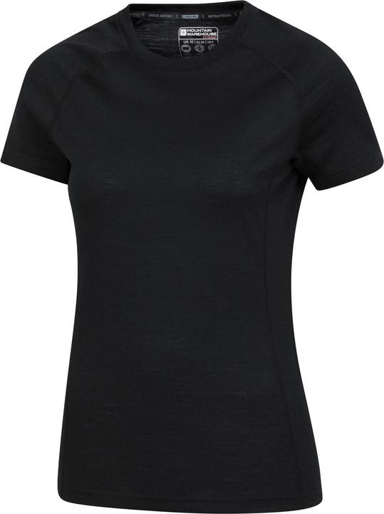 Actual product image Mountain Warehouse Womens/Ladies Summit Merino Wool Thermal Top (46 D)