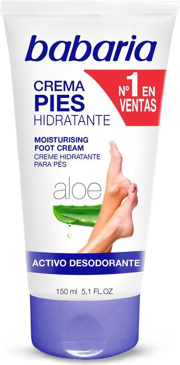 Produktbild Babaria Crema Hidratante Pies Aloe 150ml (Fusscrème & Fussgel, 150 ml)