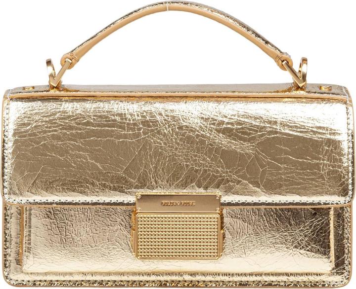 Produktbild Golden Goose venezia small handbag in gold color leather
