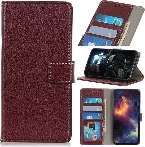 Produktbild MU Classic Litchi Leder Bookcover II Series (LG V50 ThinQ)