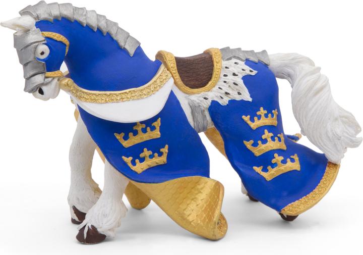 Actual product image Papo King Arthur's horse blue