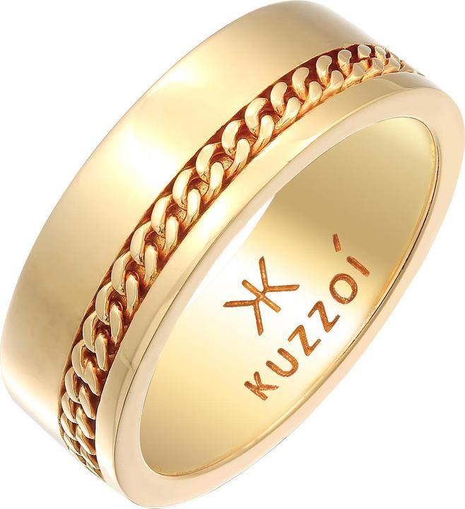 Produktbild Kuzzoi Ring Herren Bandring Chunky Chain 925 Silber (60, 925 Silber)