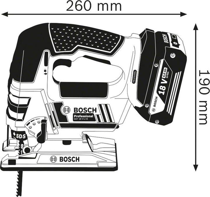 Image du produit Bosch Professional GST 18 V-LI B