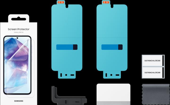 Actual product image Samsung Screen Protector (1 Piece, Samsung Galaxy A55)