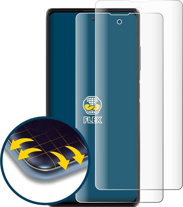 Actual product image BROTECT Full-Cover Protector (2 Piece, Blackview A100)