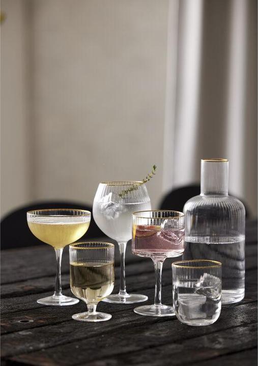 Immagine prodotto Lyngby 30 cl - Vetro - Trasparente/bordo sagomato (30 cl, 4 Occhiali, Set di bicchieri da vino)