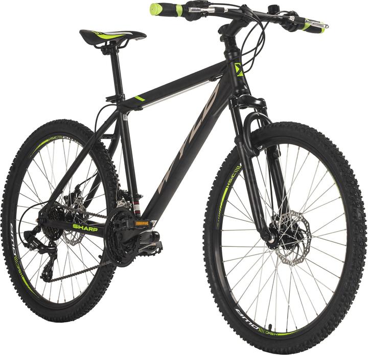 Image du produit Wyld Mountainbike Hardtail 26" Sharp 3.0 Schwarz 21 Gänge (46 cm)