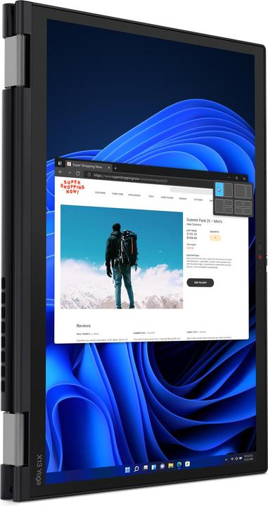 Produktbild Lenovo ThinkPad X13 Yoga G3 (13.30", Intel Core i5-1235U, 8 GB, 256 GB, DE)