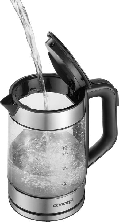 Actual product image Concept Czajnik Czajnik elektryczny szklany z regulacjš temperatury 1,7l RK4067 (1.70 l)