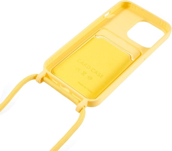 Immagine prodotto Ueli Express iPhone 15 Pro Max custodia in silicone con porta carte di credito 1