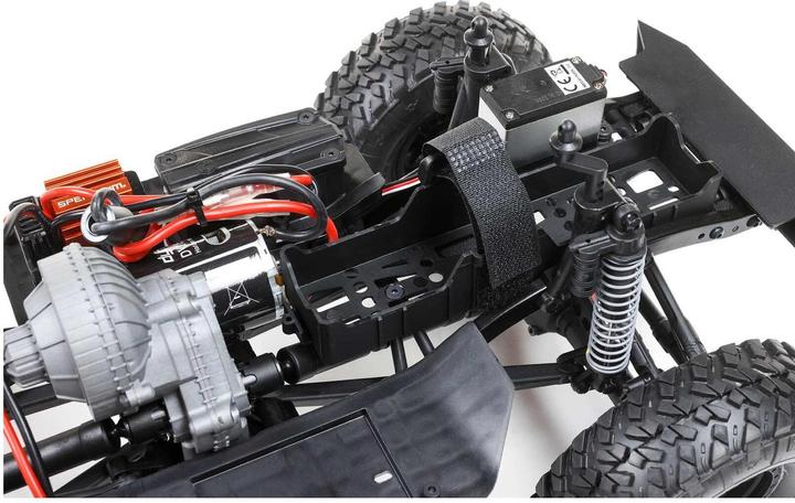 Image du produit Axial SCX10 II Deadbolt Electro Brushed Crawler 4WD 1:10 RTR Tan (RTR Prêt à fonctionner)