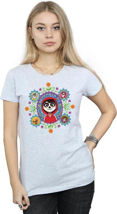 Actual product image Disney Womens/Ladies Coco Remember Me Cotton T-Shirt (XXL)