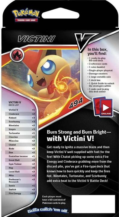 Produktbild Pokémon Vbattle Deck - Gardevoir. EN (Englisch, Deck)