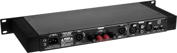 Actual product image Omnitronic PKD-352 Class-D studio amplifier