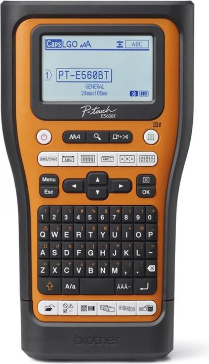 Actual product image Brother PT-E560BTSP Electrician Labelling Kit, integrated Bluetooth and automatic cutter (Up to 24 m