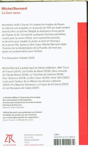 Produktbild Le bon sens (Französisch, Bernard Michel, 2022)