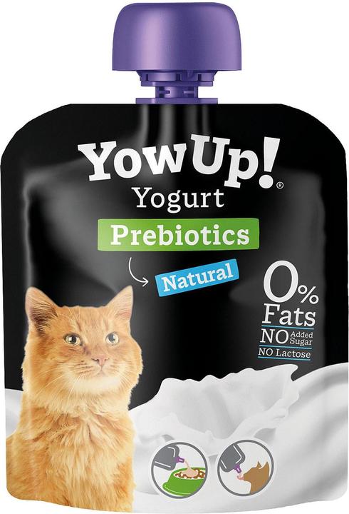 Image du produit YowUp! Yogourt, Natural avec probiotiques, 85g (Senior, Adulte, Junior, Chiot + chaton, 1 pcs, 85 g)