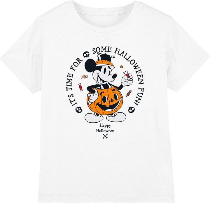 Actual product image Disney Childrens/Kids Pumpking Costume Mickey Mouse T-Shirt (152, 158)