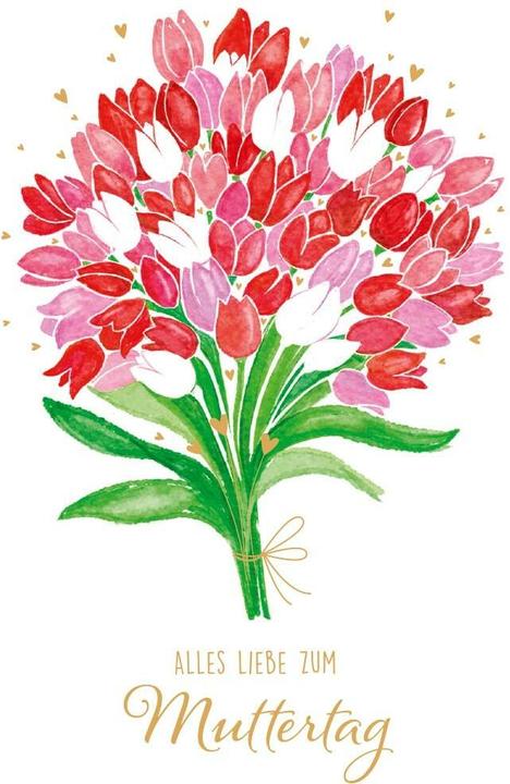 Image du produit ABC Glückwunschkarte Muttertag 12.5 x 17.6 cm (1 pcs)
