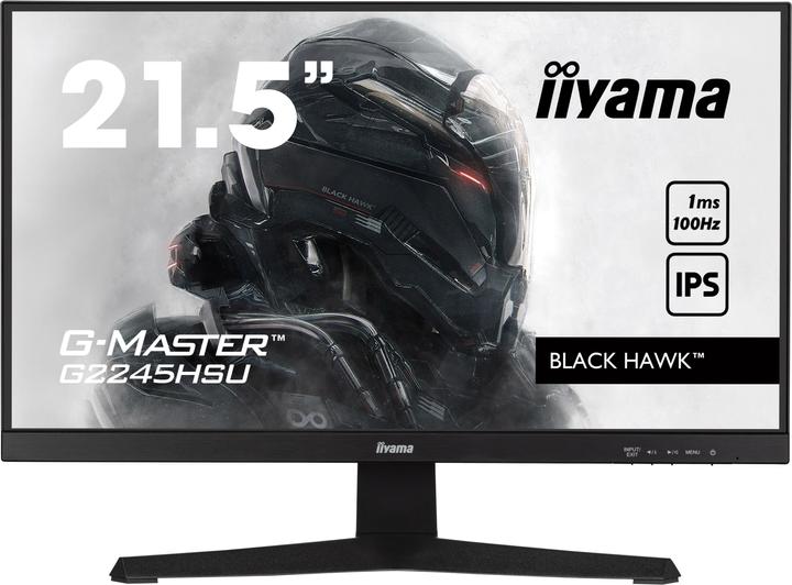 Produktbild iiyama Monitor G2245HSU-B2 (1920 x 1080 Pixel, 21.50")