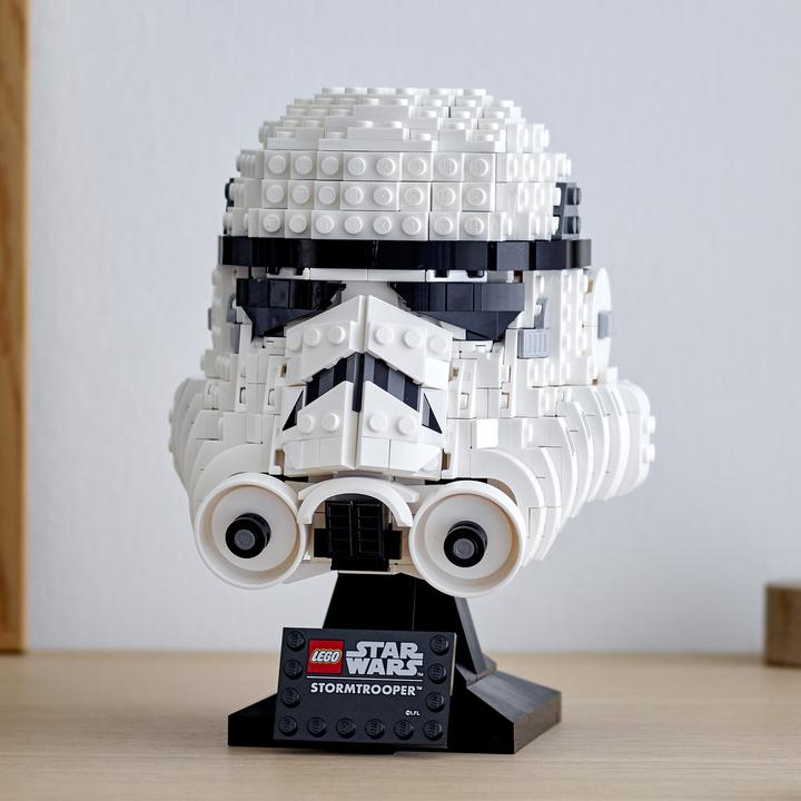 Actual product image LEGO Stormtrooper Helmet (75276, LEGO Star Wars)