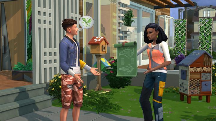 Actual product image EA Games Die Sims 4 Add-on: Nachhaltig Leben (PC, IT)