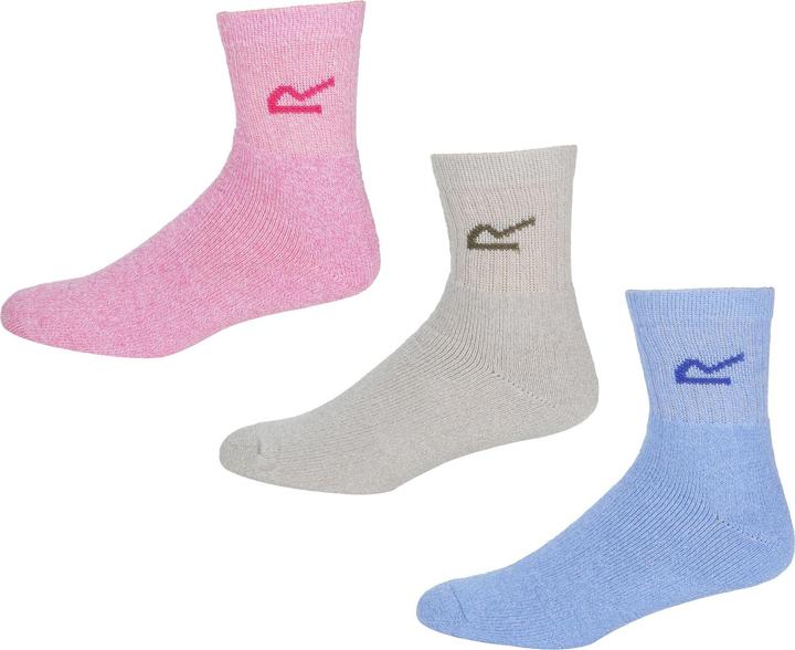 Actual product image Regatta Great Outdoors socks mottled 3-pack (pack of 3, One size)