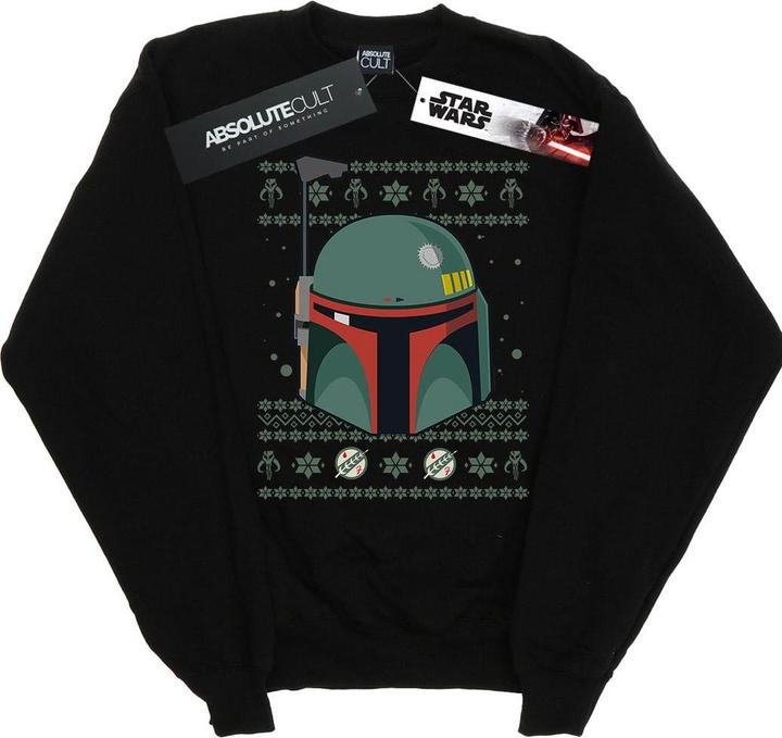Star Wars Boba Fett Christmas Sweatshirt (XL)