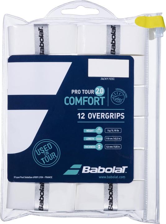 Babolat Over Grip Pro Tour 2.0, 12 pezzi
