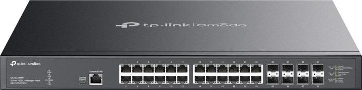 Produktbild TP-Link SX3832MPP Omada 32-Port 10GE L2+ Managed Switch 24x 10G RJ45 PoE++ Ports 8x 10G SFP+ Slots (32 Ports)