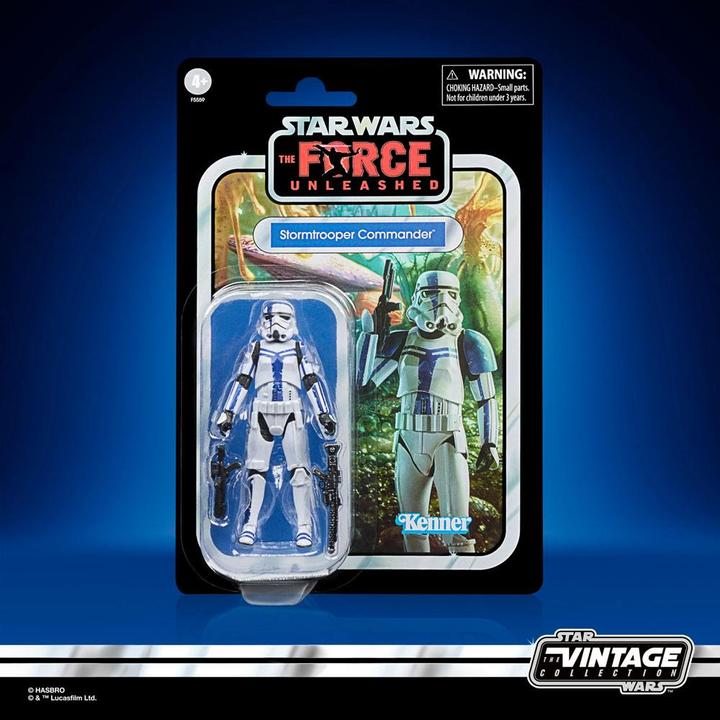 Immagine prodotto Hasbro The Vintage Collection Gaming Greats Stormtrooper Commander, figura da 9,5 cm per Star Wa