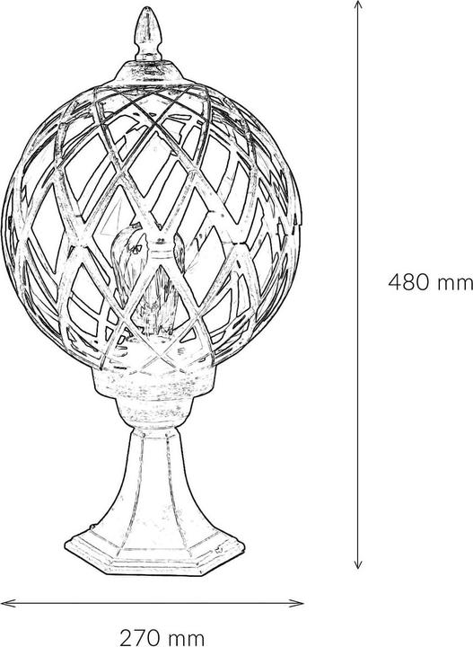 Actual product image Licht-Erlebnisse Outdoor light Cairo (E27, IP44)