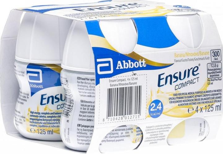 Immagine prodotto AMO Compact 2.4 kcal Drink Banane (Banana, 4 pz., 674 g)