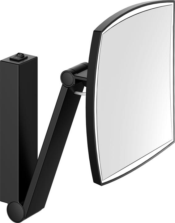 Image du produit Keuco iLook move Miroir de soins de beauté, éclairé, angulaire, avec interrupteur à bascule, 1 c (200 x 200 mm)