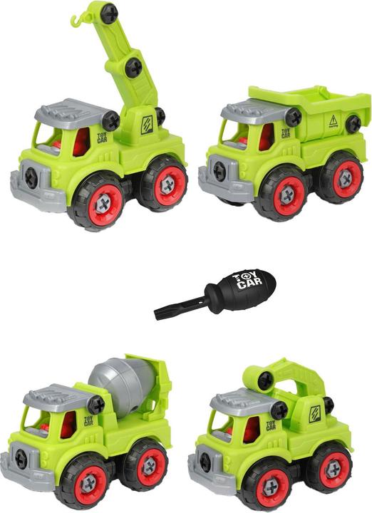 Immagine prodotto Toi-Toys Auto e camion Veicoli da costruzione con cacciavite