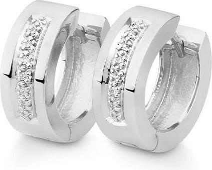 Produktbild Breuning Creolen - Dia. 0,06 Ct (585, - Gold)
