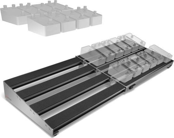 Actual product image D'Addario Daddario XPND-02 Extendable Pedalboard (2 x, Guitar)